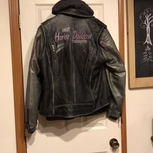 HARLEY DAVIDSON leather coat